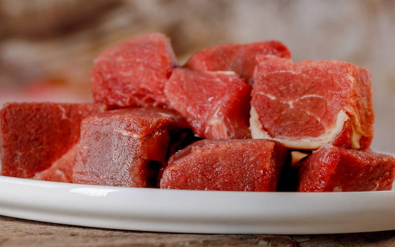Pferdefleisch stückig 1kg -Barfgold